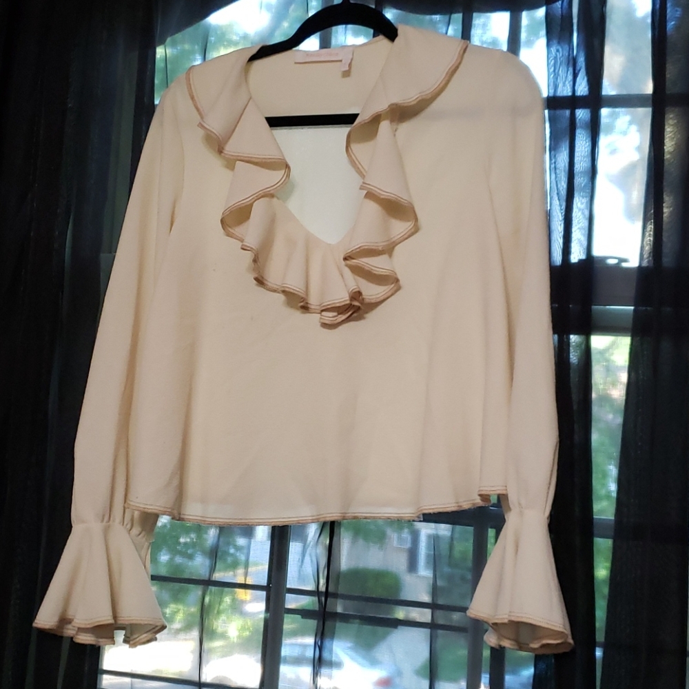 See by Chloe Ruffle Blouse